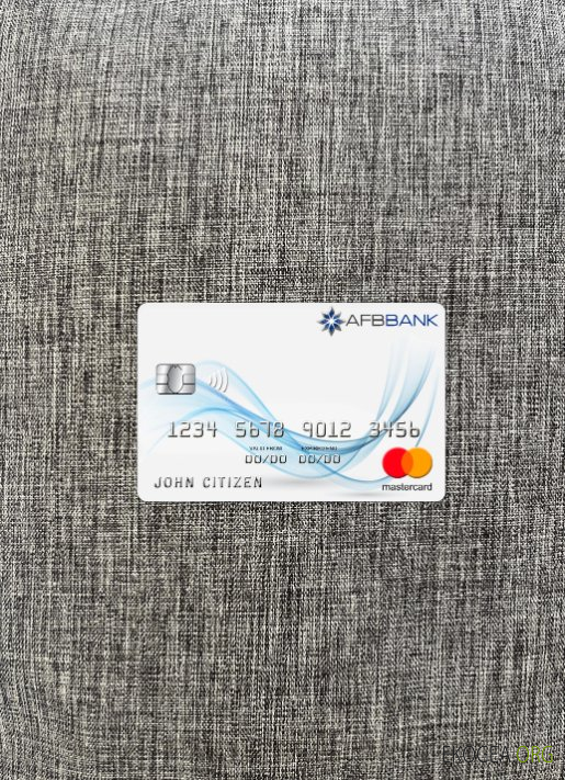Photolook mastercard de la banque AFB d'Azerbaïdjan